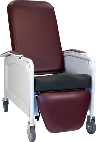 586S LifeCare Recliner/No Tray w/ Saddle Seat
